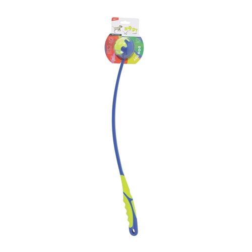 10671399 M-PETS HOP BALL LAUNCHER KÖPEK OYUNCAĞI YELLOW & BLUE