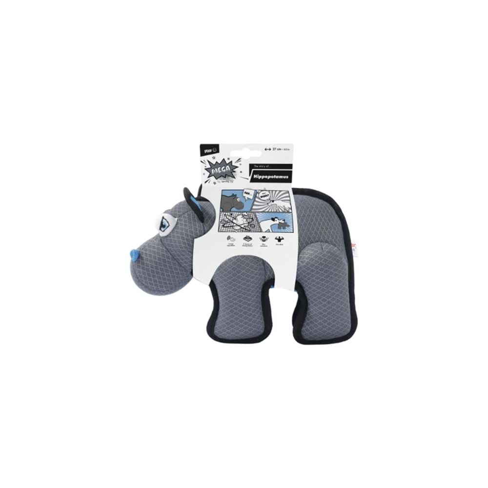 10671499 M-PETS MEGA HİPPOPOTAM KÖPEK OYUNCAĞI