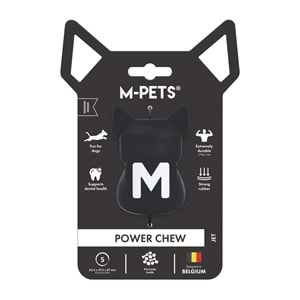 10675708 M-PETS POWER CHEW KAUÇUK KÖPEK ÖDÜL OYUNCAĞI JET (S)