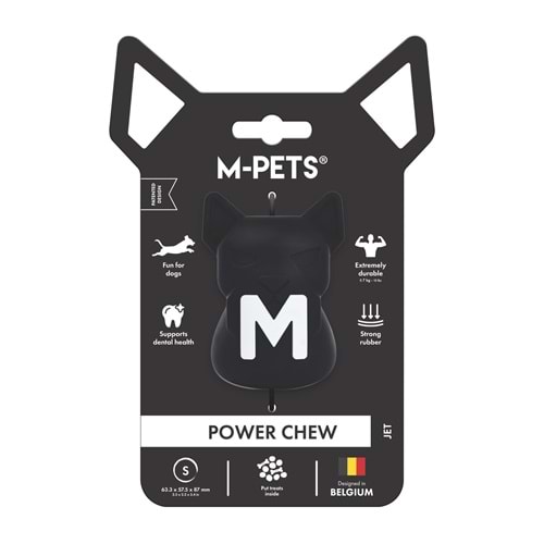 10675708 M-PETS POWER CHEW KAUÇUK KÖPEK ÖDÜL OYUNCAĞI JET (S)