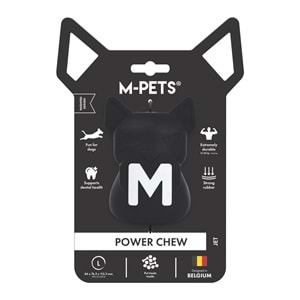 10675908 M-PETS POWER CHEW KAUÇUK KÖPEK ÖDÜL OYUNCAĞI JET (L)