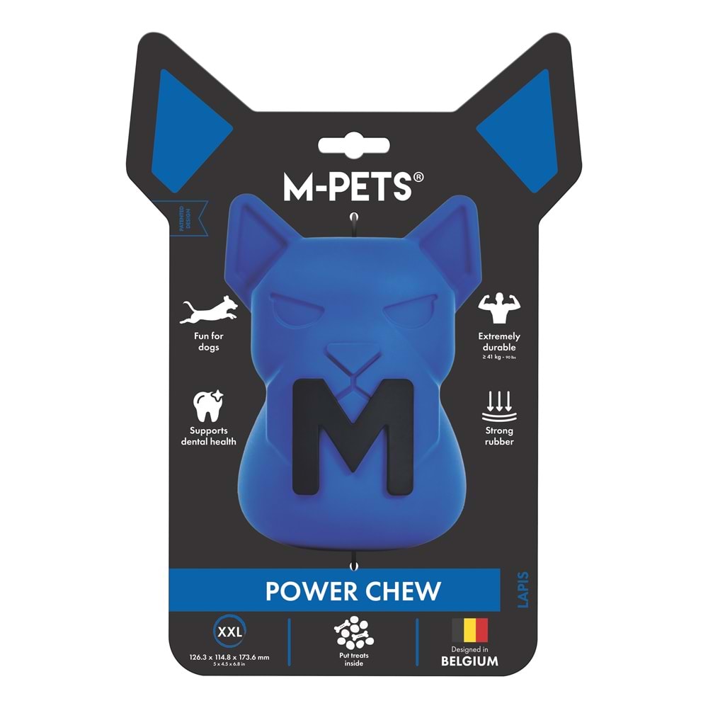 10676717 M-PETS POWER CHEW KAUÇUK KÖPEK ÖDÜL OYUNCAĞI LAPIS (XXL)