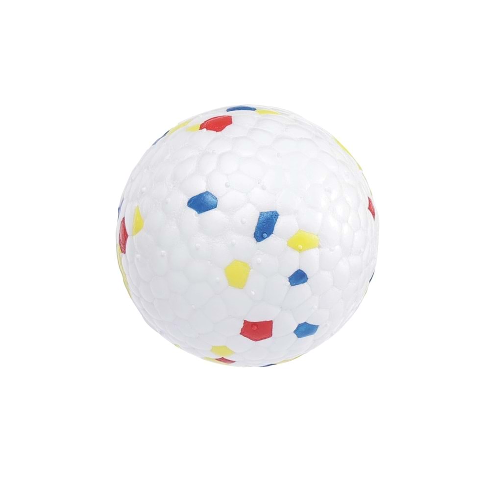10677799 M-PETS BLOOM MİNİ BALL OYUN TOPU PARÇALANMAZ RED/WHİTE