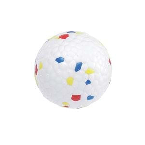 10677799 M-PETS BLOOM MİNİ BALL OYUN TOPU PARÇALANMAZ RED/WHİTE