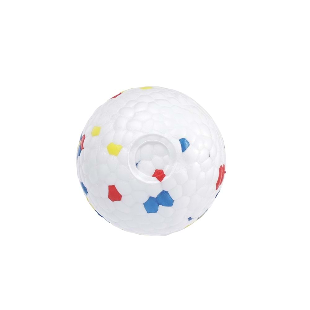 10677799 M-PETS BLOOM MİNİ BALL OYUN TOPU PARÇALANMAZ RED/WHİTE
