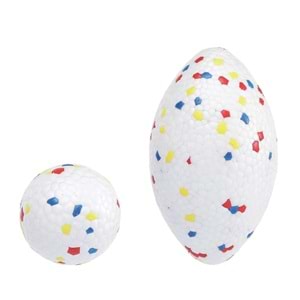 10677799 M-PETS BLOOM MİNİ BALL OYUN TOPU PARÇALANMAZ RED/WHİTE
