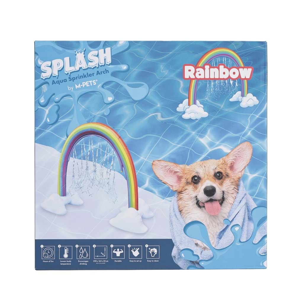 10678399 M-PETS SPLASH GÖKKUŞAĞI KEMERİ SU OYUN FİSKİYESİ