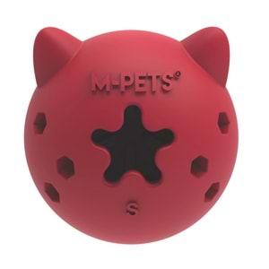 10678505 M-PETS POWER CHEW BALL KAUÇUK KÖPEK OYUNCAĞI RUBY (S)