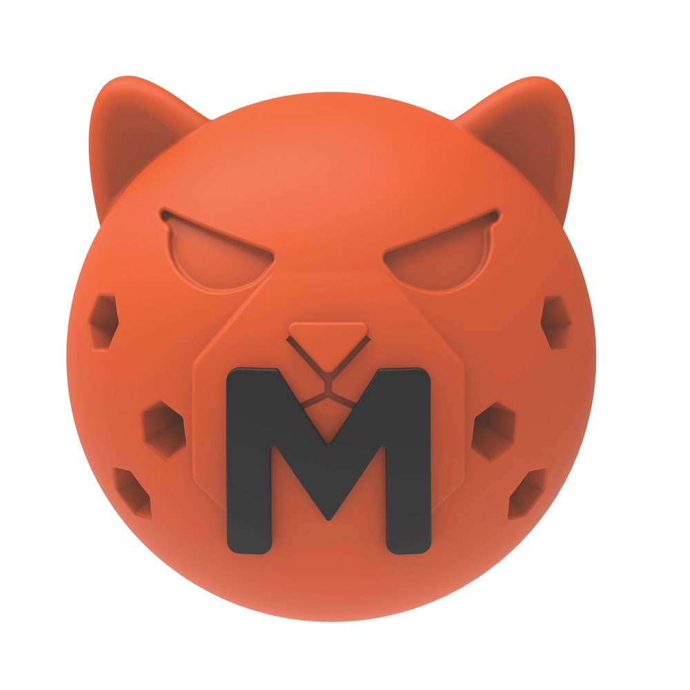 10678816 M-PETS POWER CHEW BALL KAUÇUK KÖPEK OYUNCAĞI CITRINE (S)