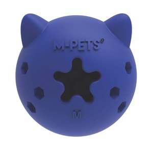 10679517 M-PETS POWER CHEW BALL KAUÇUK KÖPEK OYUNCAĞI LAPİS (M)