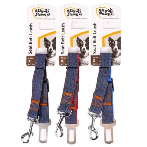 10723 ALLY PAWS ARAÇ EMNİYET KAYIŞI 2,5CMX40-60CM