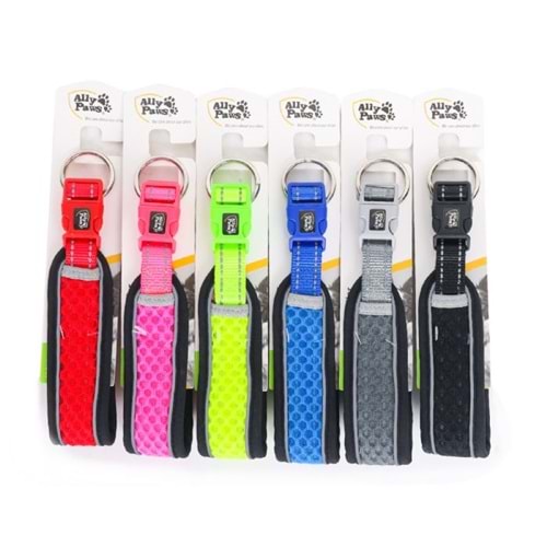 10758 ALLY PAWS DOG COLLAR MEDIUM 2CMX35-50CM