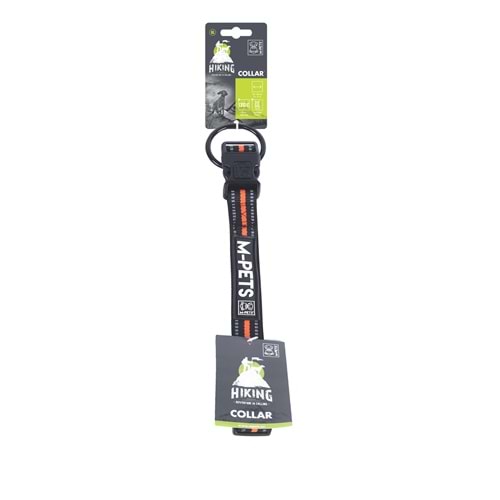 10817999 M-PETS HIKING REFLEKTÖRLÜ BOYUN TASMASI BLACK (XL)