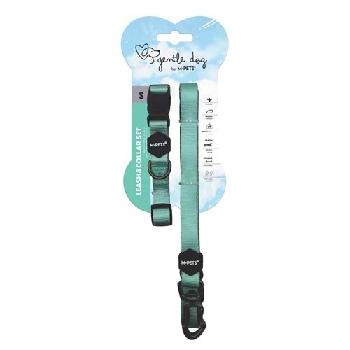 10853299 M-PETS GENTLE DOG BOYUN TASMASI ve GEZDİRME SET (S) GREEN