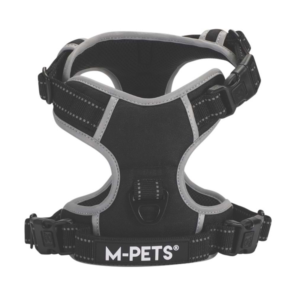 10854999 M-PETS HIKING REFLEKTÖRLÜ SOFT SIRT TASMASI BLACK (L)