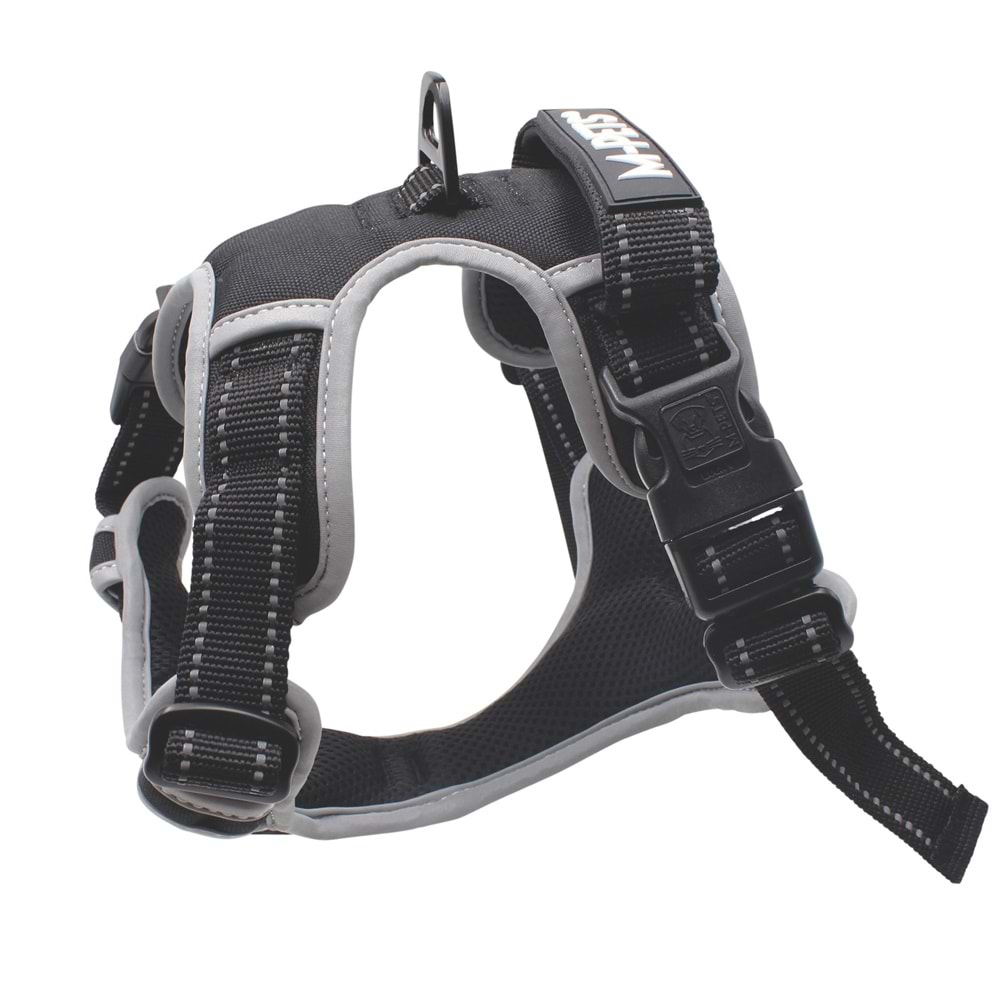 10855099 M-PETS HIKING REFLEKTÖRLÜ SOFT SIRT TASMASI BLACK (XL)