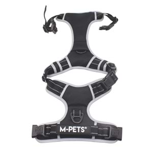 10855099 M-PETS HIKING REFLEKTÖRLÜ SOFT SIRT TASMASI BLACK (XL)