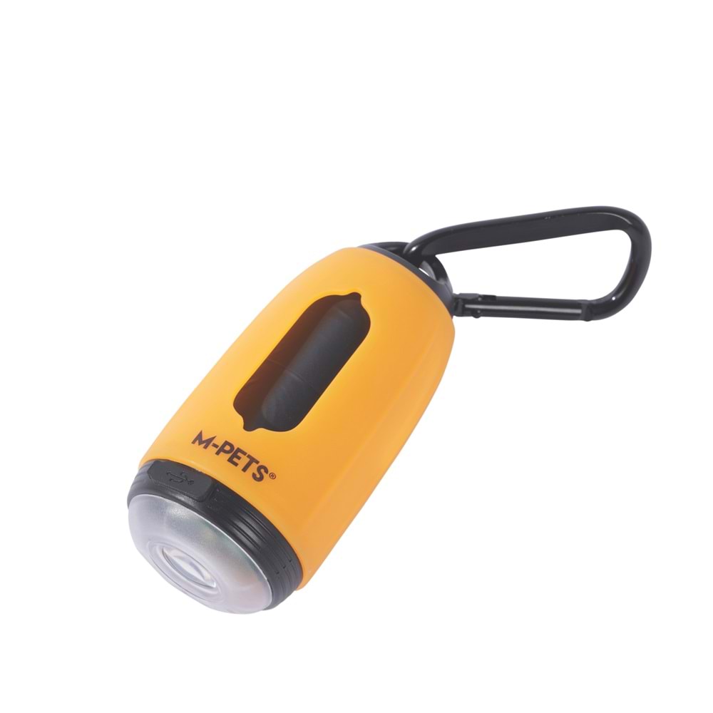 10856499 M-PETS FLASH LED DIŞKI POŞETİ KUTUSU ORANGE
