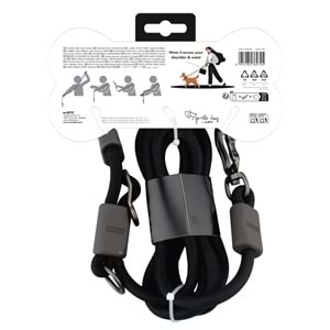 10860899 M-PETS GENTLE DOG FONKSİYONEL GEZDİRME TASMA BLACK