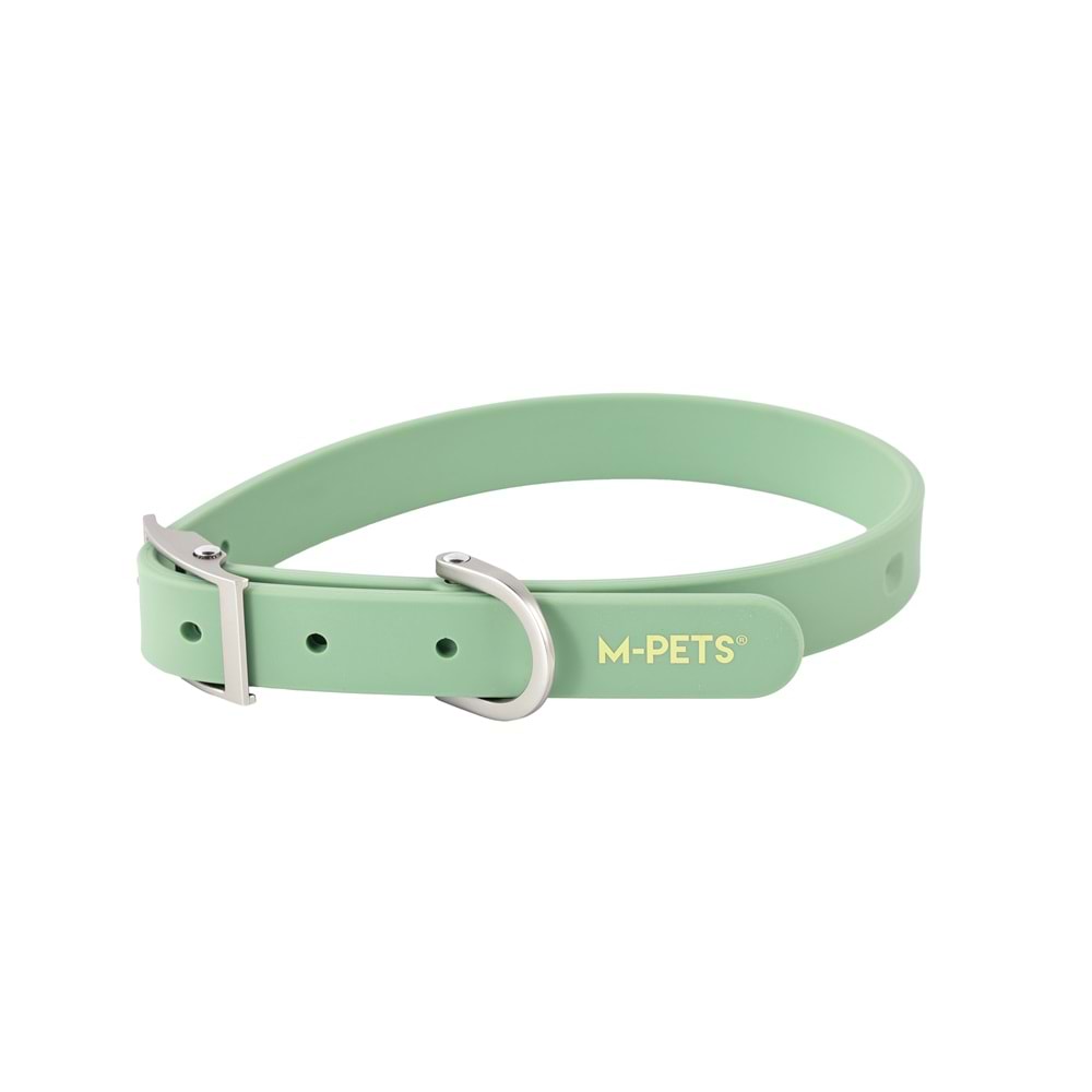 10862203 M-PETS BOND NFC SİSTEMLİ SİLİKON BOYUN TASMASI (M) GREEN