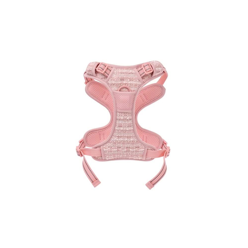 10864107 M-PETS HAUTE COUTURE KÖPEK GÖĞÜS TASMASI PİNK (M)