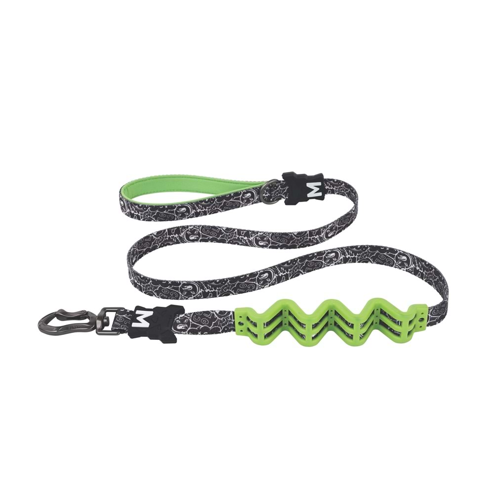 10865099 M-PETS URBAN STYLE FREESTYLE BLACK/WHİTE ŞOK EMİCİ GEZDİRME TASMA (M)