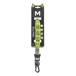 10865199 M-PETS URBAN STYLE FREESTYLE MULTİCOLOR ŞOK EMİCİ GEZDİRME TASMA (M)