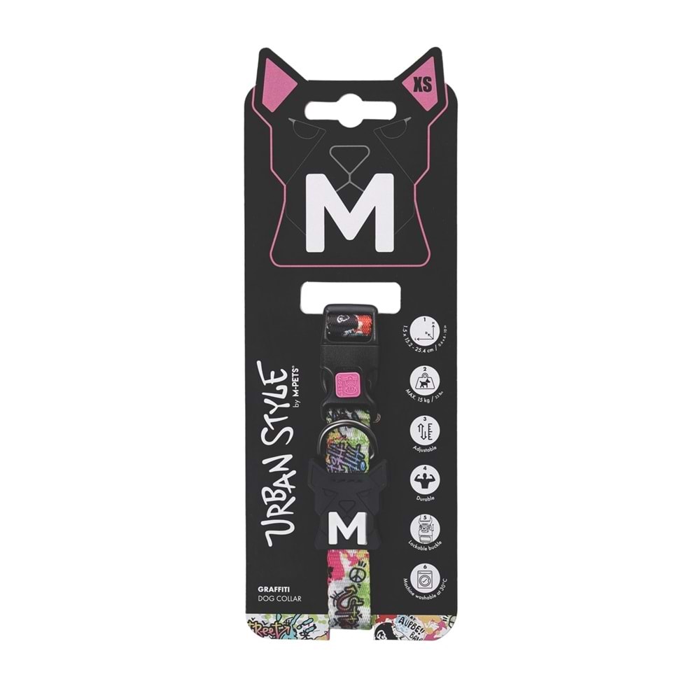 10866599 M-PETS URBAN STYLE GRAFFITI BOYUN TASMASI (XS)