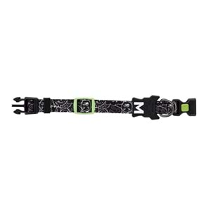 10866999 M-PETS URBAN STYLE FREESTYLE BLACK/WHİTE BOYUN TASMASI (XS)