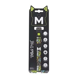 10867499 M-PETS URBAN STYLE FREESTYLE MULTİCOLOR BOYUN TASMASI (S)