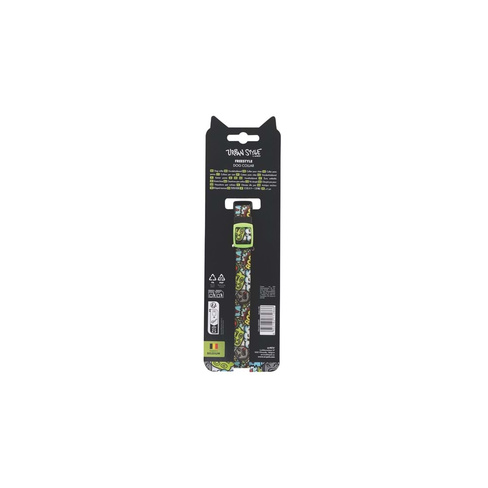 10867499 M-PETS URBAN STYLE FREESTYLE MULTİCOLOR BOYUN TASMASI (S)