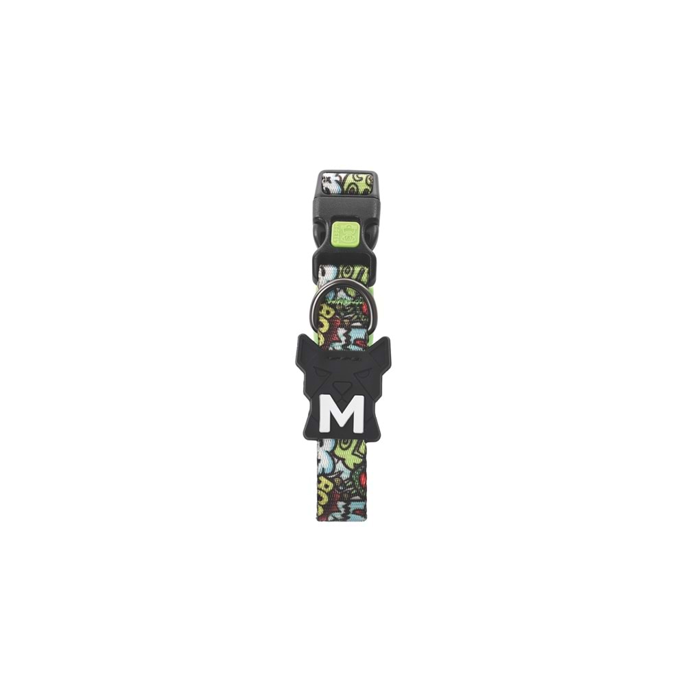 10867599 M-PETS URBAN STYLE FREESTYLE MULTİCOLOR BOYUN TASMASI (M)