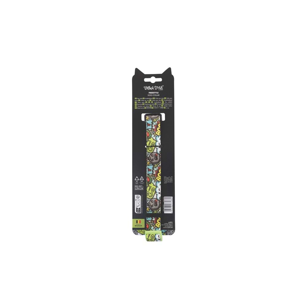10867699 M-PETS URBAN STYLE FREESTYLE MULTİCOLOR BOYUN TASMASI (L)
