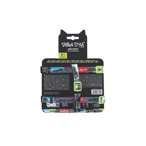 10867899 M-PETS URBAN STYLE DNA ACTİVE KÖPEK GÖĞÜS TASMASI (S)