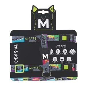 10867999 M-PETS URBAN STYLE DNA ACTİVE KÖPEK GÖĞÜS TASMASI (M)