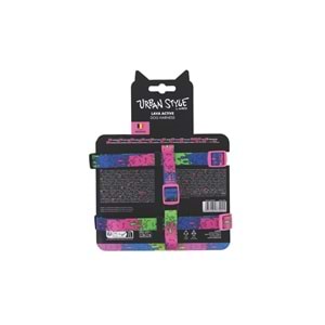 10868299 M-PETS URBAN STYLE LAVA ACTİVE KÖPEK GÖĞÜS TASMASI (S)