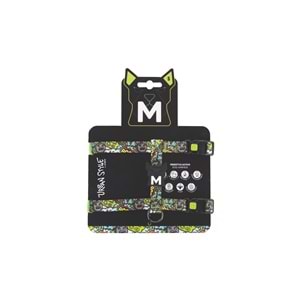 10869499 M-PETS URBAN STYLE MULTİCOLOR ACTİVE KÖPEK GÖĞÜS TASMASI (S)
