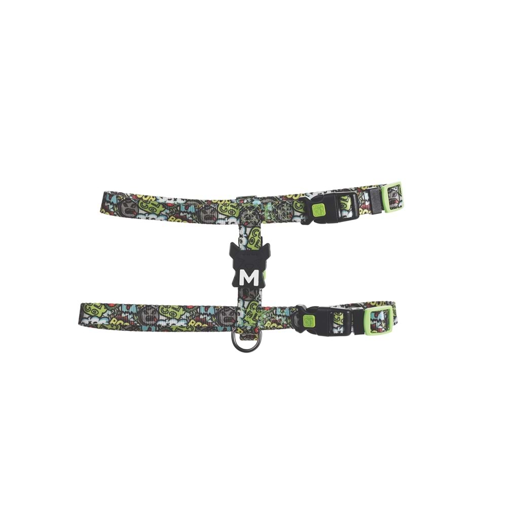 10869499 M-PETS URBAN STYLE MULTİCOLOR ACTİVE KÖPEK GÖĞÜS TASMASI (S)