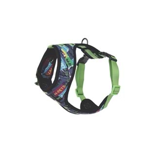 10871299 M-PETS URBAN STYLE DNA EASY FİT KÖPEK GÖĞÜS TASMASI (XS)