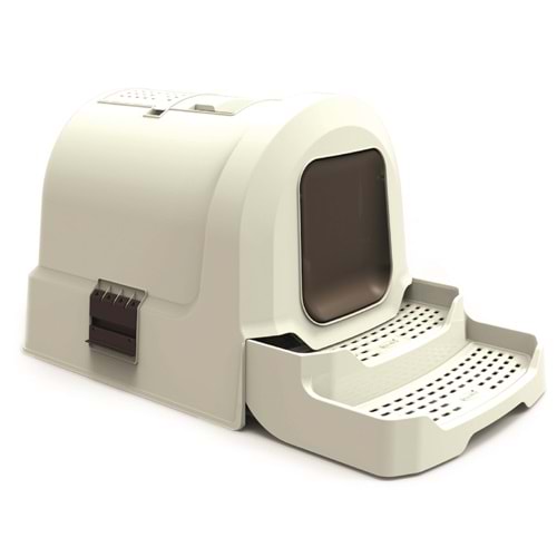 20100101 M-PETS GIZA KAPALI KEDİ TUVALETİ ÇEKMEÇELİ 69X42X45