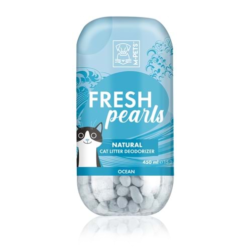 20116717 M-PETS FRESH PEARLS KEDİ KUMU DEODORANT OKYANUS KOKULU 450ML