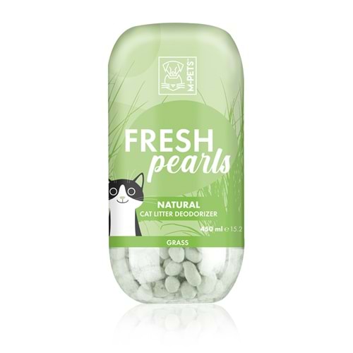 20116813 M-PETS FRESH PEARLS KEDİ KUMU DEODORANT ÇİM KOKULU 450ML