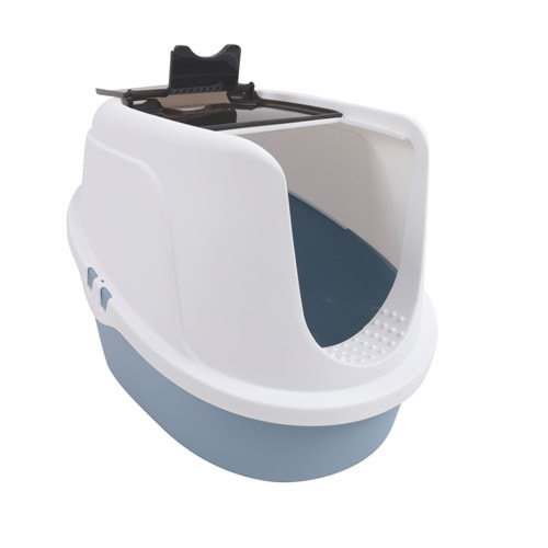 20117199 M-PETS ECO TIMA KEDİ TUVALETİ (M) OCEAN BLUE