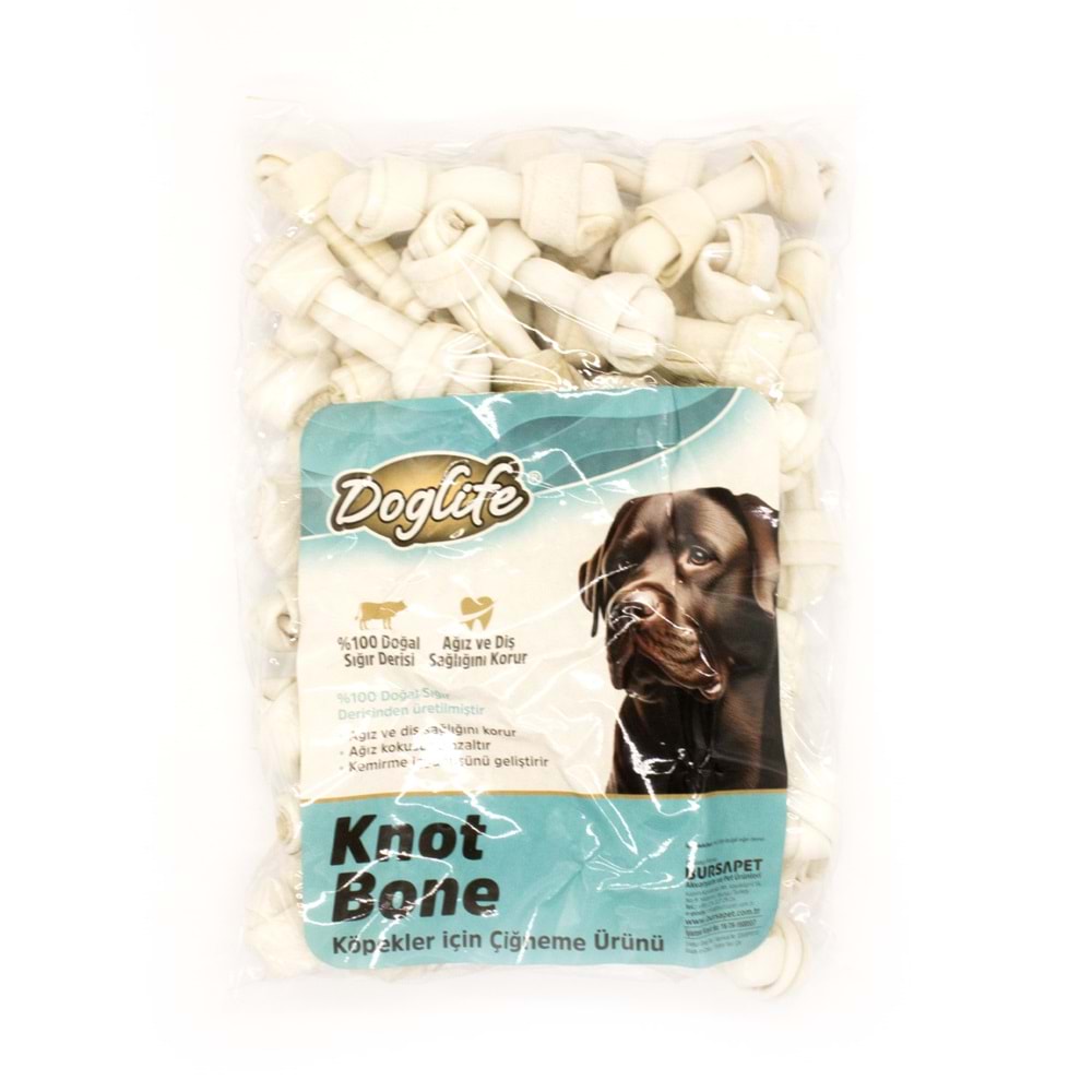 201180-DOGLİFE DÜĞÜMLÜ KEMİK WHİTE 30GR/AD. 40LI