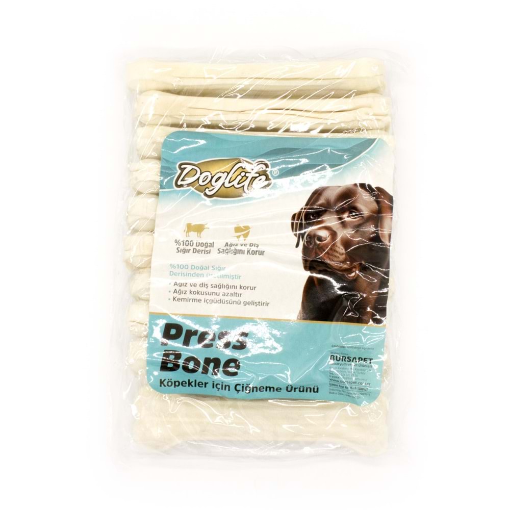 201190-DOGLİFE PRESS KEMİK WHİTE 160GR/AD. 10LU
