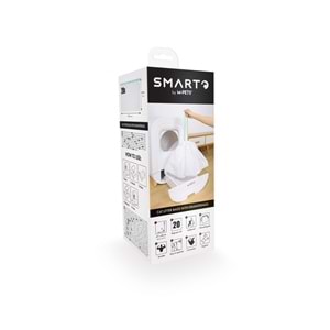 20120799 M-PETS SMARTO M600 YEDEK POŞET 20Lİ 67X40CM
