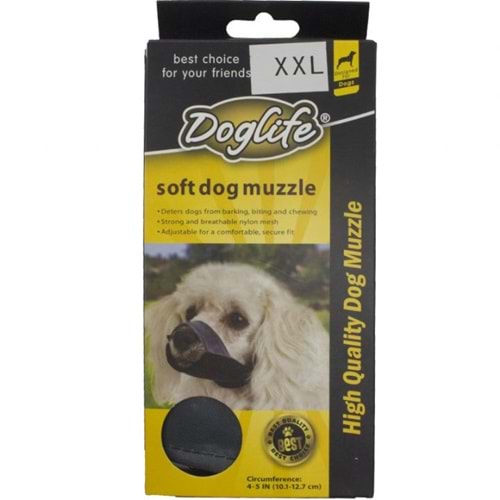 201449-DOGLİFE KÖPEKLER İÇİN SOFT BEZ AĞIZLIK (XXL)