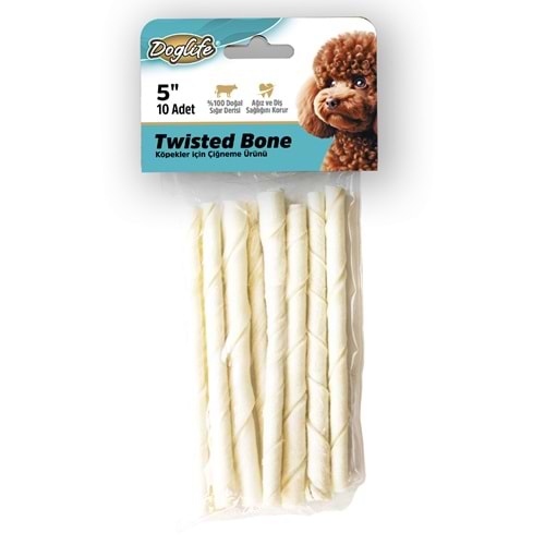 202712-DOGLİFE BURGU ÇUBUK WHİTE 5-6GR/AD. 10LU