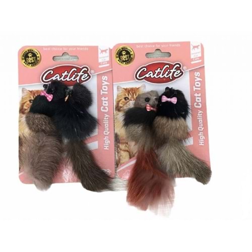 203108-CATLİFE KEDİLER İÇİN SEVİMLİ FARE 2Lİ