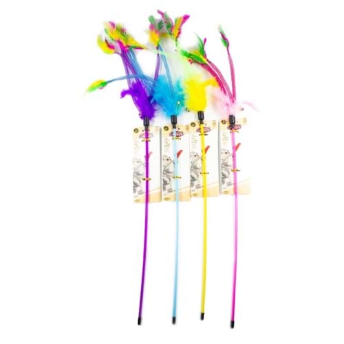 203593-CATLİFE KEDİLER İÇİN OYUNCAK OLTA TÜYLÜ